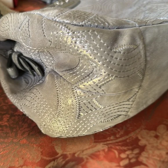 Coach Silver Shoulder Bag - Picture 8 of 11